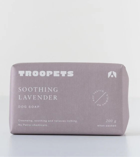 Troopets Soothing Lavender Soap for Dogs 200g