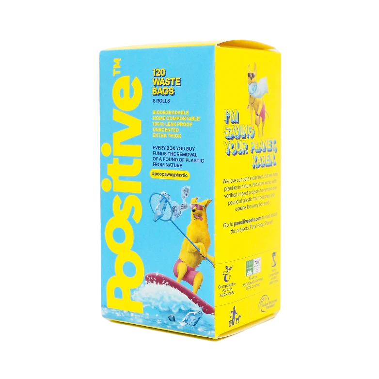Poositive Compostable Dog Poop Bags