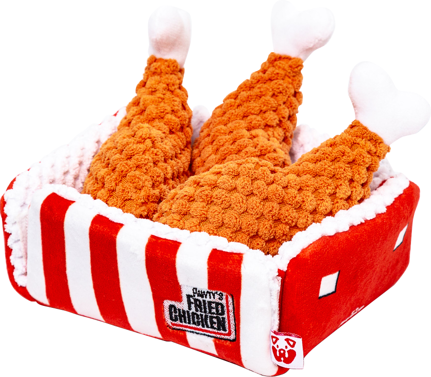 Pawty Dog Toys PAWTY Fried Chicken Interactive Toy