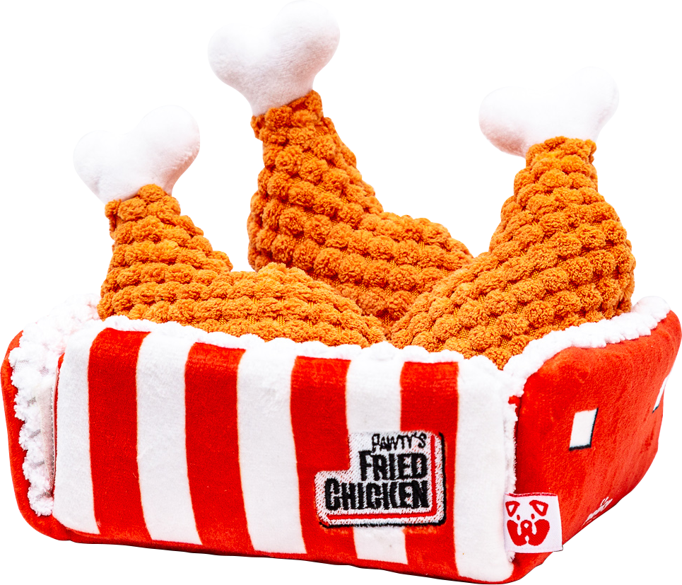 Pawty Dog Toys PAWTY Fried Chicken Interactive Toy