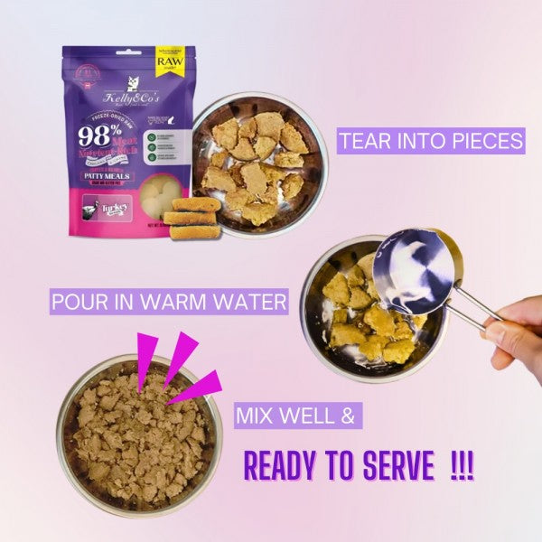 Kelly & Co's Patty Meals Tuna for Cats 226g