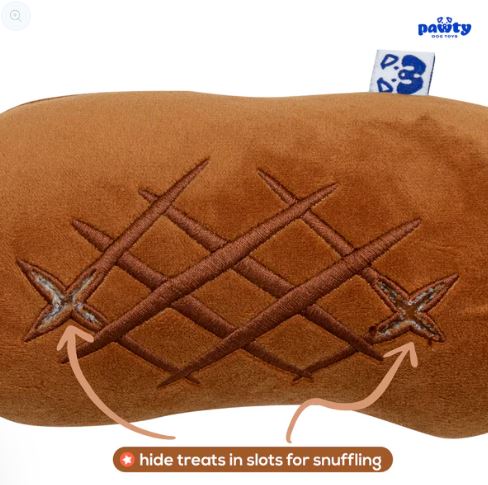 Pawty Dog Toys Meat Stick Plush Dog Toy