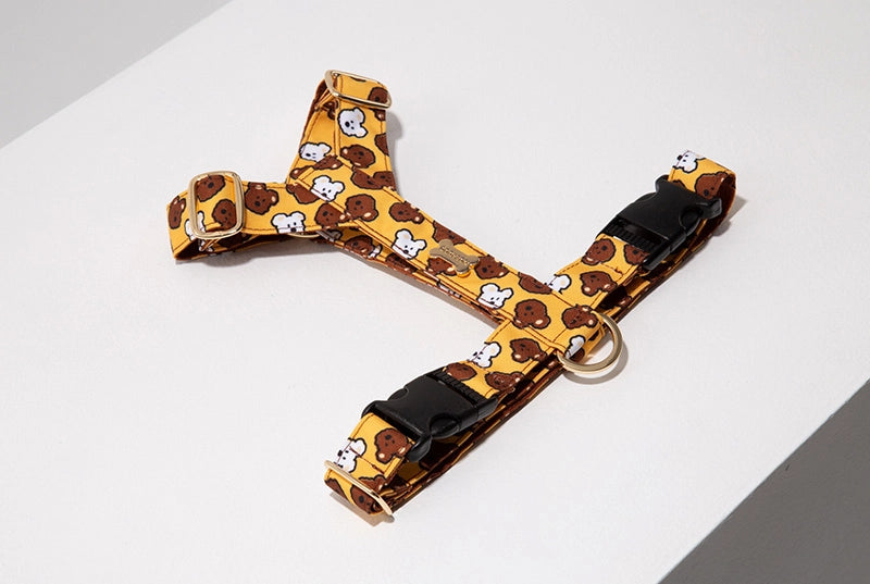 NORADOG H Harness - Bobo & Chuchu (Brown)