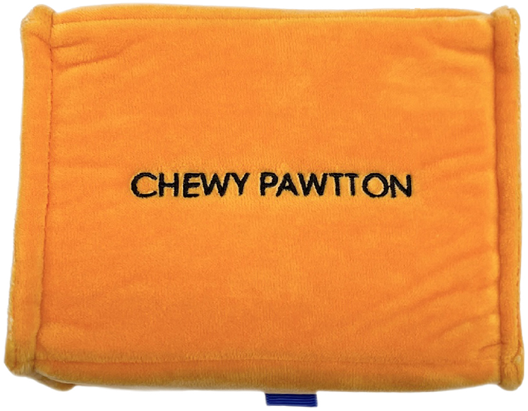 Pawty Dog Toys Chewy Pawtton LV Plush Toy