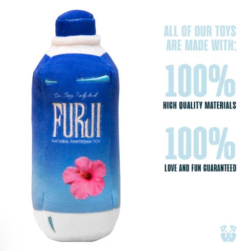 Pawty Dog Toys Furji Water Plush Dog Toy