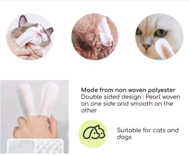 Kojima Pet Finger Cot Eye Wipes 50 pcs