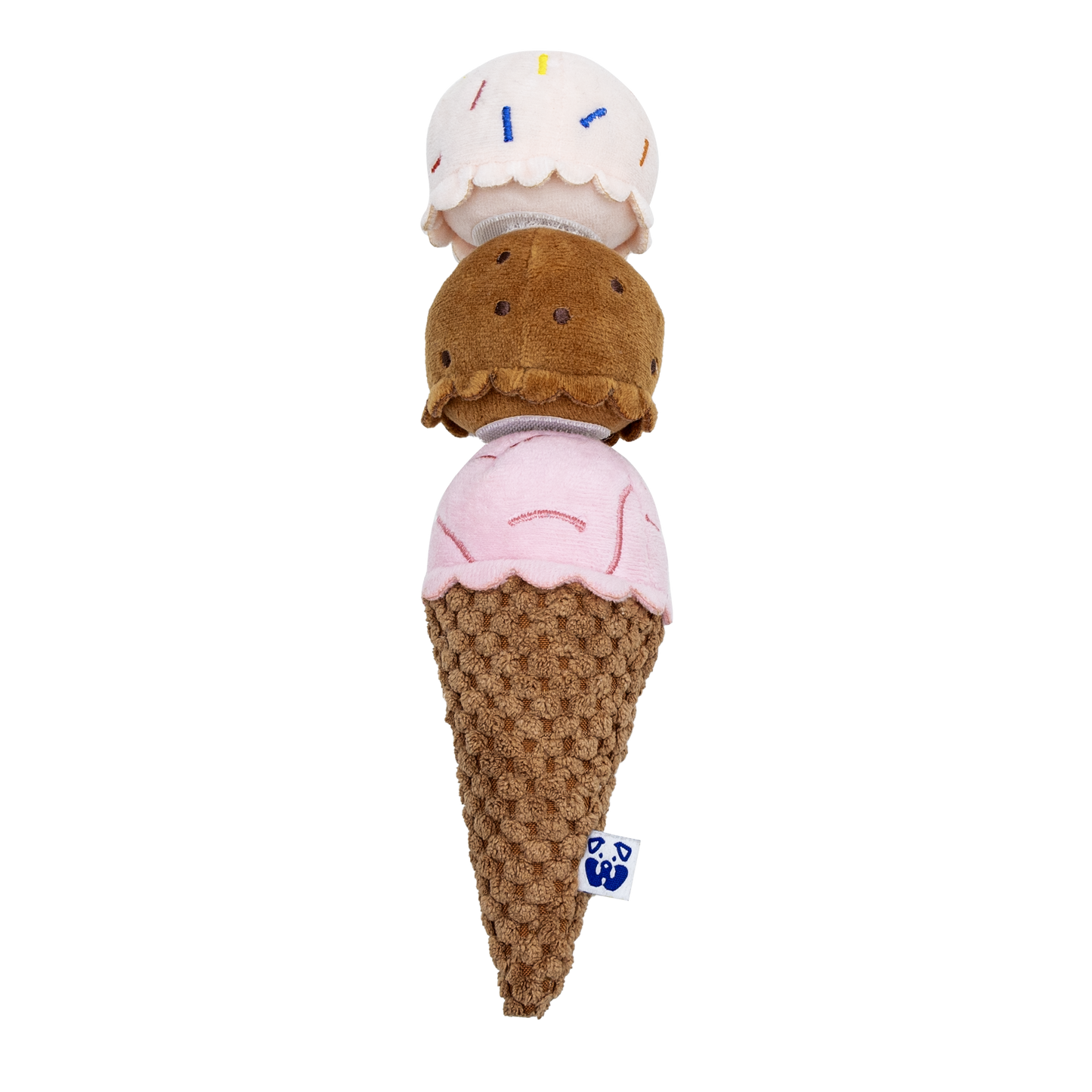 Pawty Dog Toys Ice Cream Plush Toy