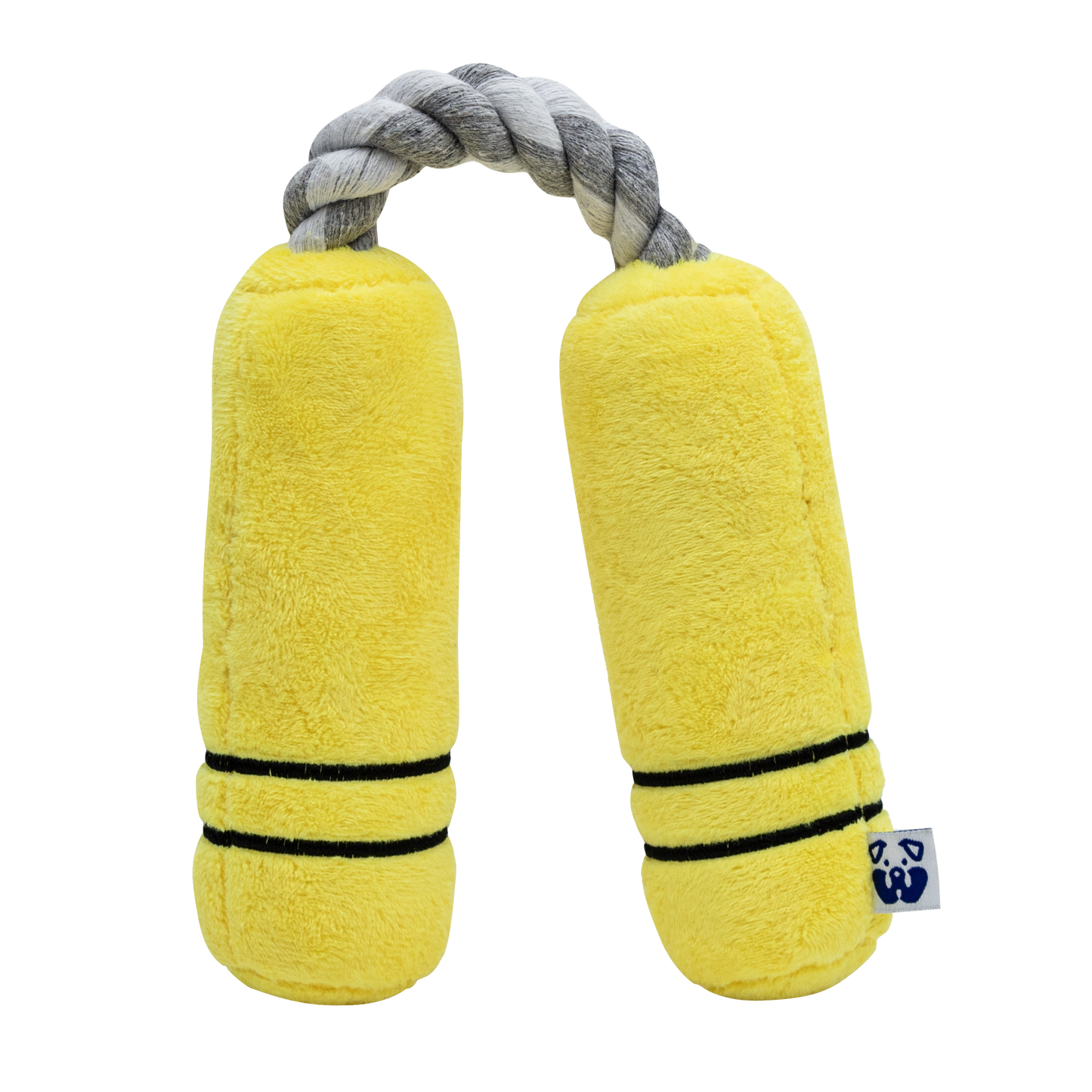 Pawty Dog Toys Nunchucks Plush Rope Toy