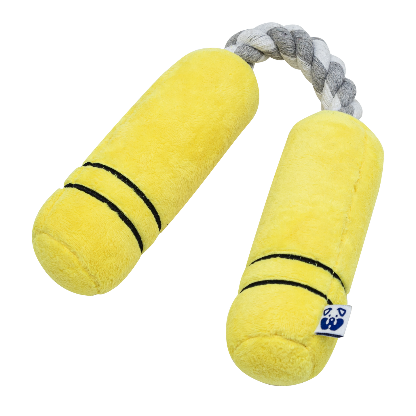 Pawty Dog Toys Nunchucks Plush Rope Toy