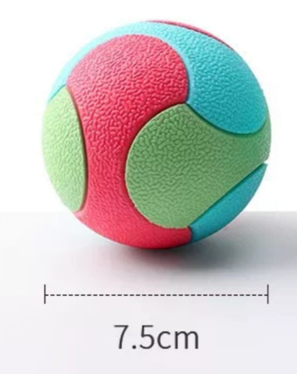 Pet Toon Dental Chew Toy / 3 colors Stiching Ball for Pets