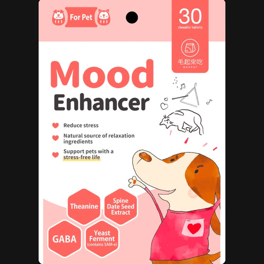 MAOUP Mood Enhancer Health Treat for Cats & Dogs - 30 tablets