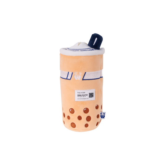 Pawty Dog Toys Boba Bubble Tea Plush Toy