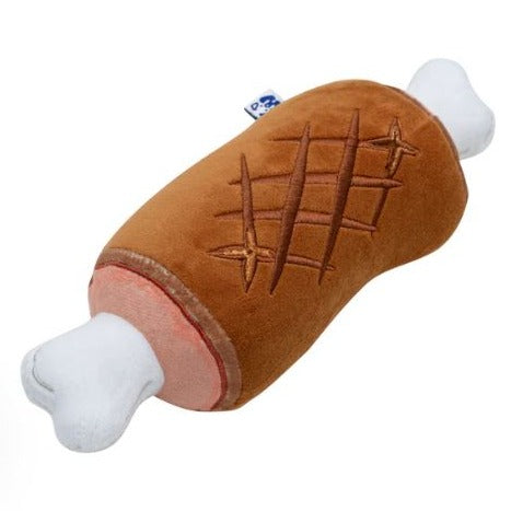 Pawty Dog Toys Meat Stick Plush Dog Toy