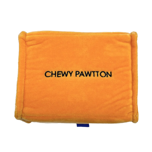 Pawty Dog Toys Chewy Pawtton LV Plush Toy