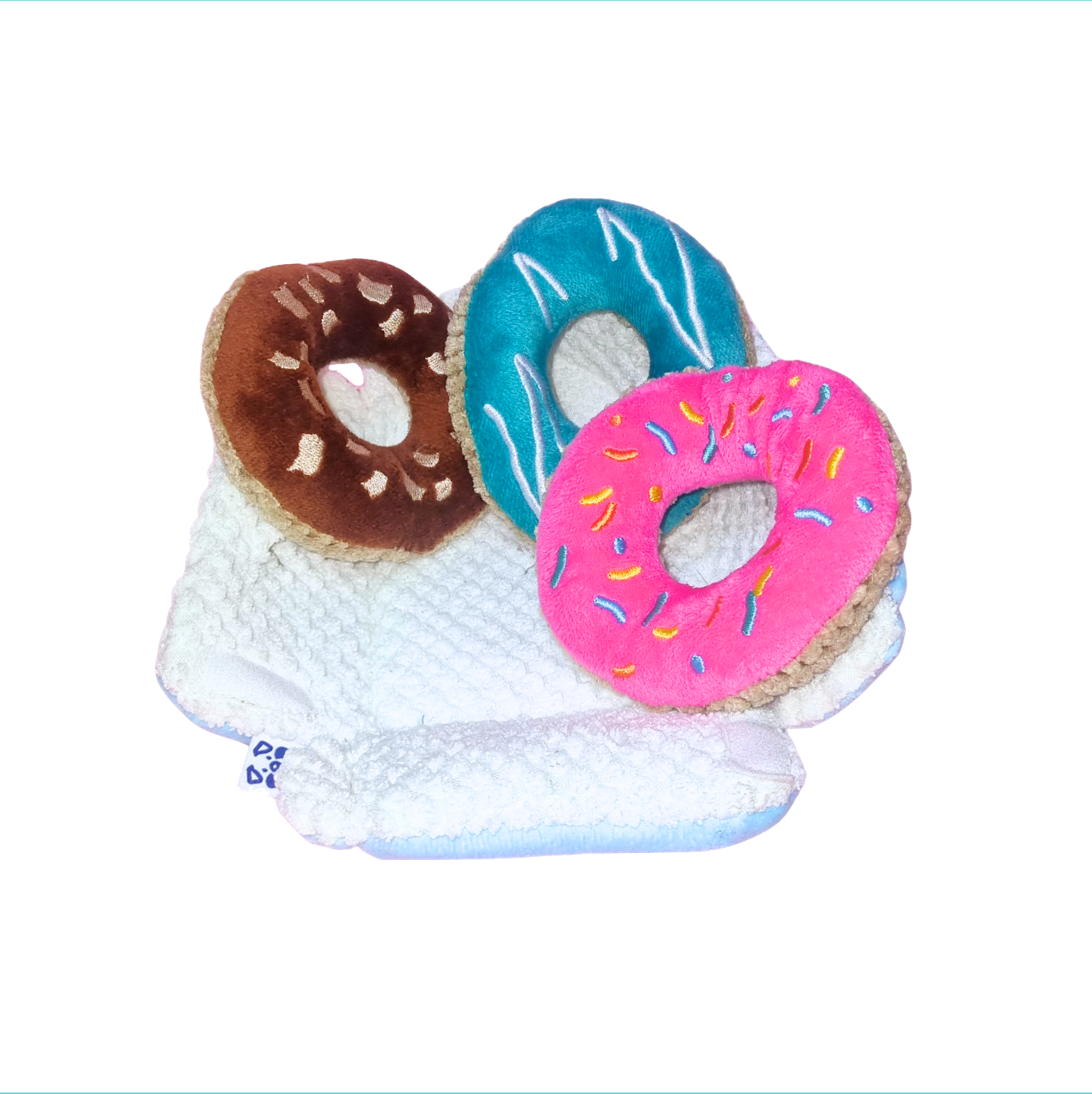 Pawty Dog Toys Pawty's Donuts Interactive Toy