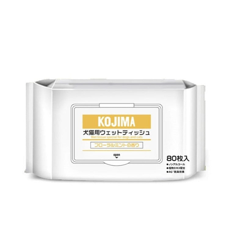 Kojima Pet Wet Wipes 80 pcs