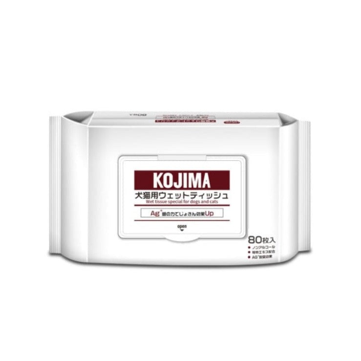 Kojima Pet Wet Wipes 80 pcs
